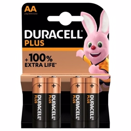 Duracell LR06/AA Alkaline PLUS batterier